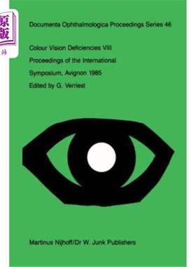 海外直订医药图书Colour Vision Deficiencies VIII 色觉缺陷八