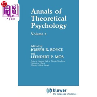 Volume 第2卷 Theoretical 海外直訂Annals Psychology 理論心理學(xué)年鑒