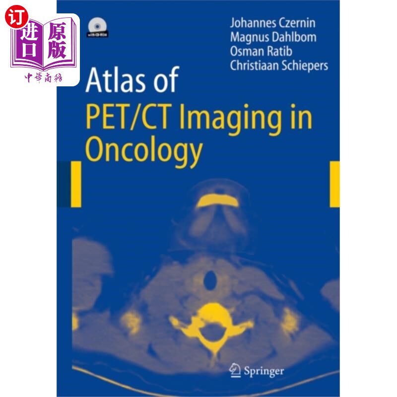 海外直订医药图书Atlas of PET/CT Imaging in Oncology 肿瘤学PET/CT成像图谱