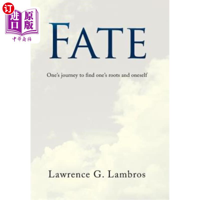 海外直订Fate: One's Journey to Find One's Roots and Oneself 命运：寻根之旅