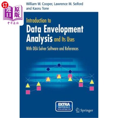 海外直订Introduction to Data Envelopment Analysis and Its Uses: With Dea-Solver Software 介绍数据包络分析及其用途: