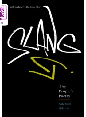 海外直订Slang: The People's Poetry 俚语:人民的诗歌