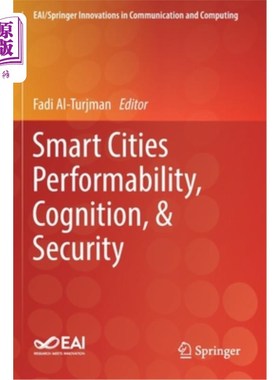 海外直订Smart Cities Performability, Cognition, & Security 智慧城市的性能、认知和安全