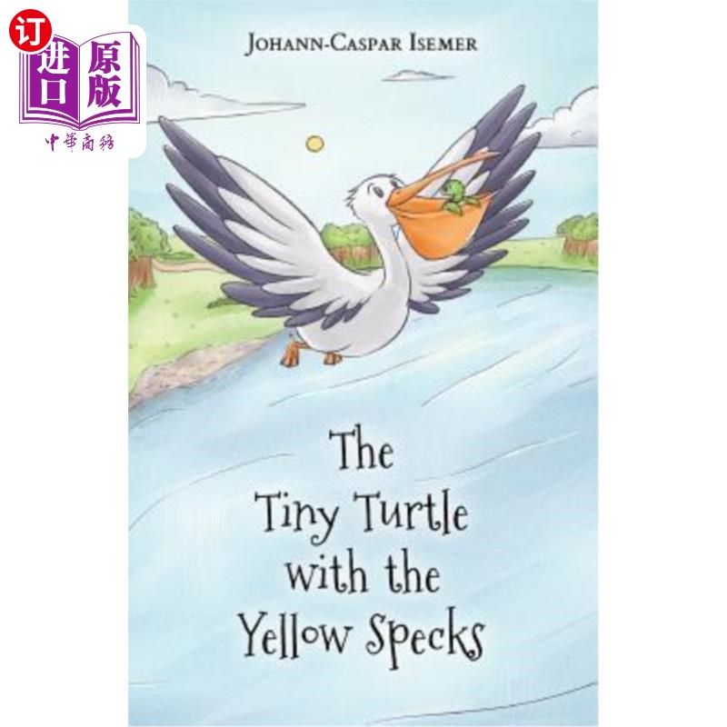 海外直订the tiny turtle with the yellow specks 有黄色斑点的小