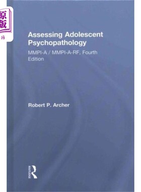 海外直订医药图书Assessing Adolescent Psychopathology 青少年精神病理学评估