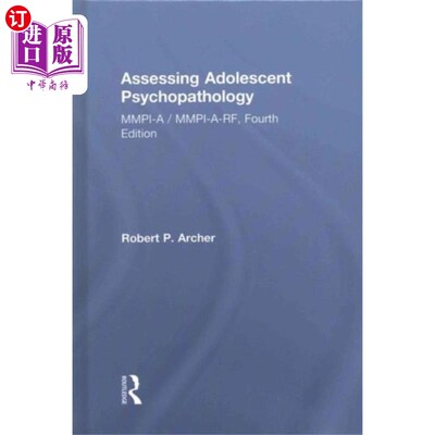 海外直订医药图书Assessing Adolescent Psychopathology 青少年精神病理学评估