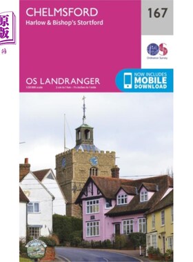 海外直订Chelmsford, Harlow & Bishop's Stortford 切姆斯福德，哈洛和毕晓普的斯托福德