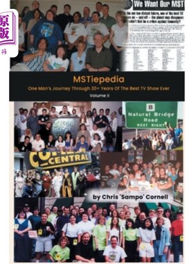 海外直订MSTiepedia: Volume 2 - One Man's Journey Through 30+ Years Of The Best TV Show E MSTiepedia