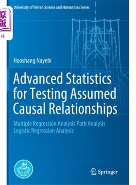 海外直订Advanced Statistics for Testing Assumed Causal R... 高级统计测试假设的因果关系