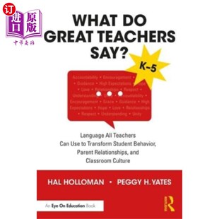Teachers 海外直订What Great 老师都说些什么? Say? 伟大