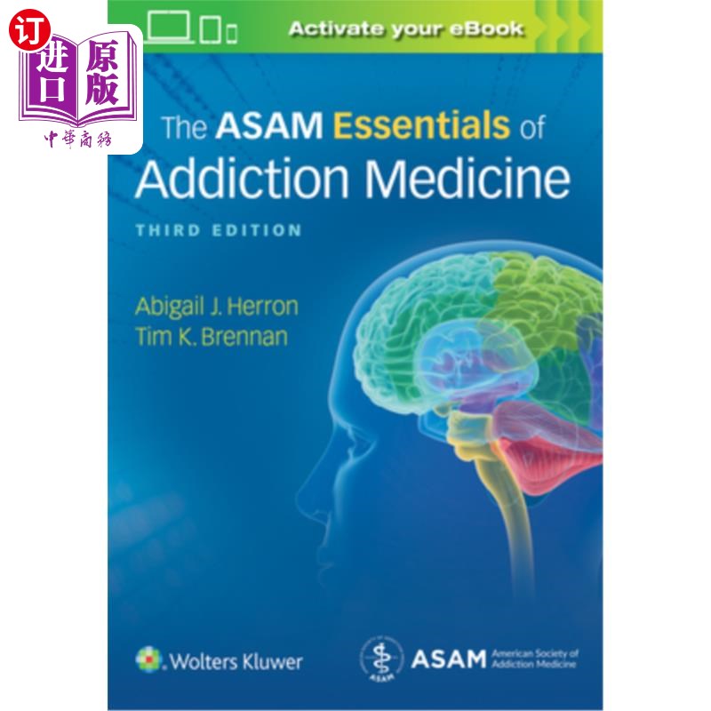 海外直订医药图书The Asam Essentials of Addiction Medicine 成瘾药的阿萨姆要领