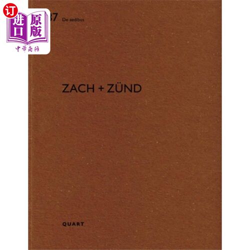 海外直订Zach + Zund 扎克+尊德