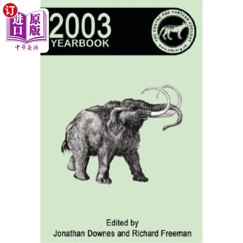 海外直订Centre for Fortean Zoology Yearbook 2003 Fortean生态中心年鉴2003