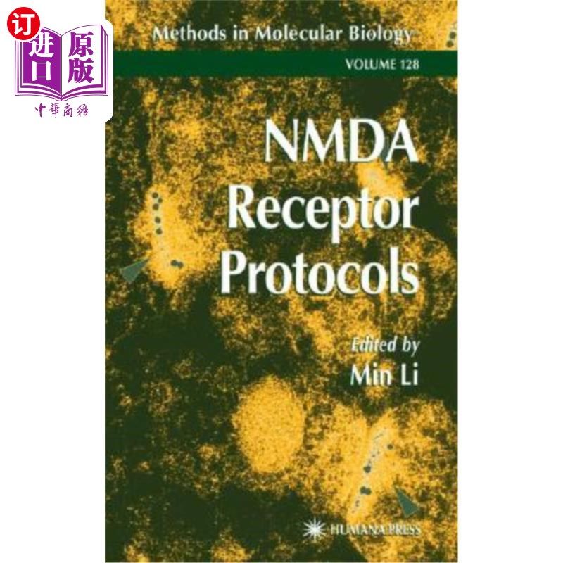 海外直订Nmda Receptor Protocols Nmda受体协议