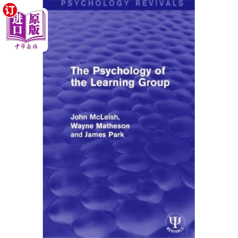 海外直订Psychology of the Learning Group 学习型群体心理学