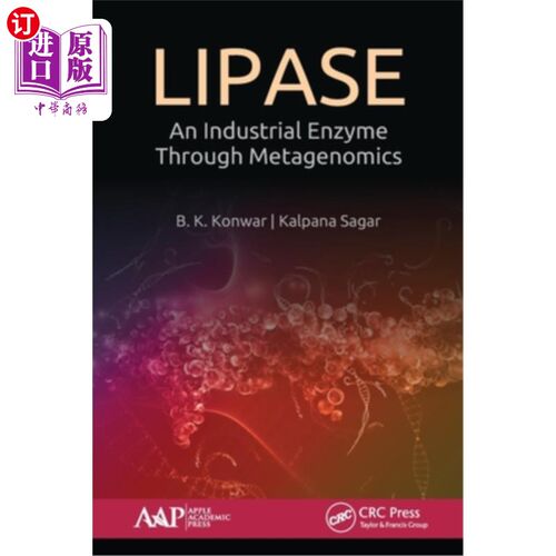 海外直订医药图书Lipase: An Industrial Enzyme Through Metagenomics 脂肪酶:通过宏基因组学研究的一种工业酶
