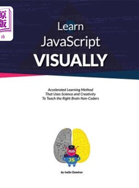 海外直订Learn JavaScript Visually 学习JavaScript视觉