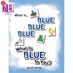 What 蓝 蓝对你来说什么是蓝 什么是蓝 Blue You 海外直订What