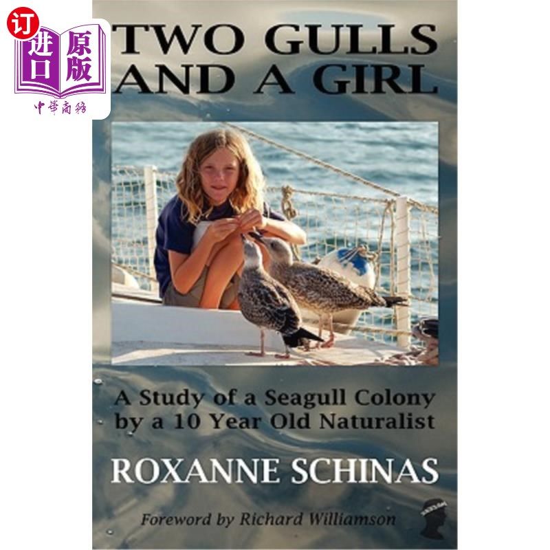 海外直订Two Gulls and a Girl 两只海鸥和一个女孩