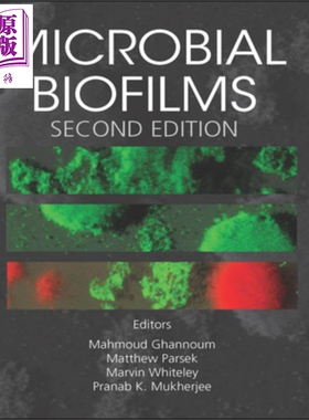 现货 微生物生物膜 第2版 Microbial Biofilms Second Edition Mahmoud Ghannoum 英文原版【中商原版】wiley