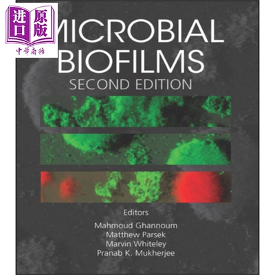 现货 微生物生物膜 第2版 Microbial Biofilms Second Edition Mahmoud Ghannoum 英文原版【中商原版】wiley