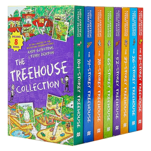 小屁孩疯狂树屋历险记1-13册 英文原版The 13 26 39 52 65 78 91 104 117 130 143 156 169Storey Treehouse章节书【中商原版