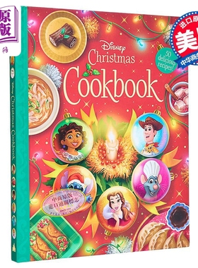 迪士尼圣诞食谱 50道美味食谱 The Disney Christmas Cookbook 英文原版 Joy Howard 零食饮料甜点制作【中商原版】