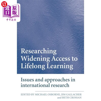 海外直订Researching Widening Access to Lifelong Learning 研究拓宽终身学习的途径