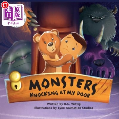 海外直订Monsters Knocking at My Door: The Mighty Adventures Series: Book 2 怪物敲我的门：强大的冒险系列：第二册