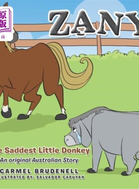 海外直订Zany: The Saddest Little Donkey 滑稽：最悲伤的小驴