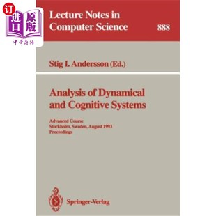 Sweden 高级课 and Advanced Course Systems Dynamical Cognitive 动力与认知系统分析 海外直订Analysis Stockholm