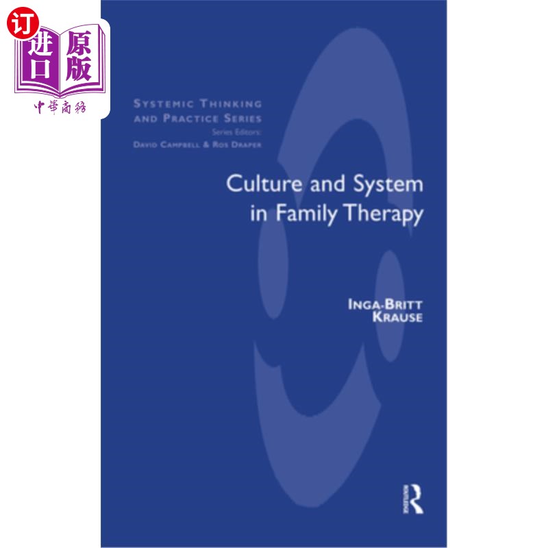 海外直订医药图书Culture and System in Family Therapy 家庭治疗中的文化与制度