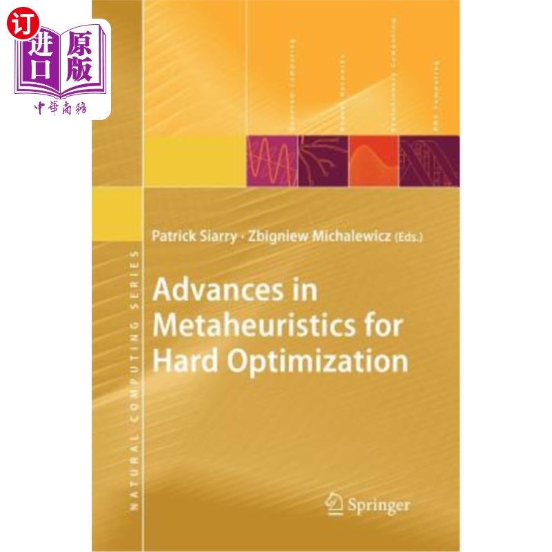 海外直订Advances in Metaheuristics for Hard Optimization 用于硬优化的元启发式算法研究进展