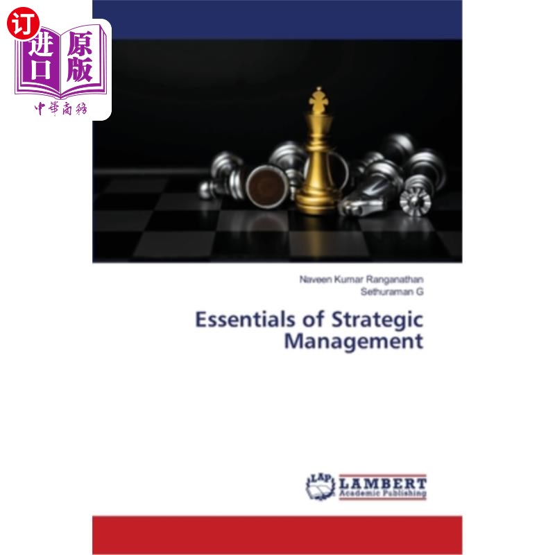 海外直订Essentials of Strategic Management战略管理要点