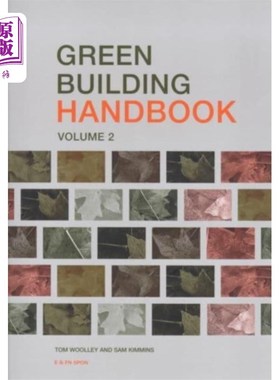 海外直订Green Building Handbook Volumes 1 and 2 绿色建筑手册第1卷和第2卷