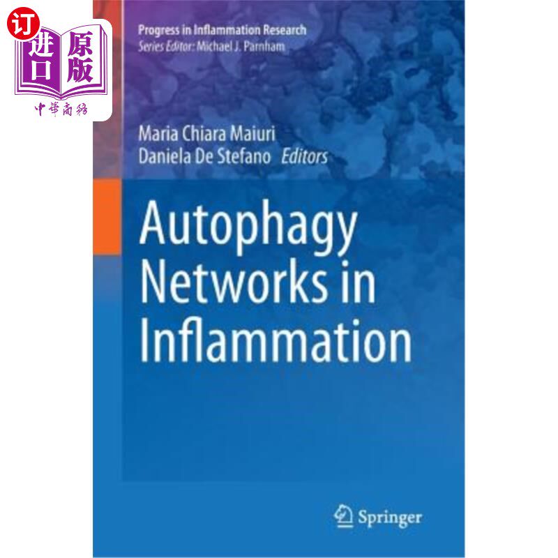 海外直订医药图书Autophagy Networks in Inflammation 炎症中的自噬