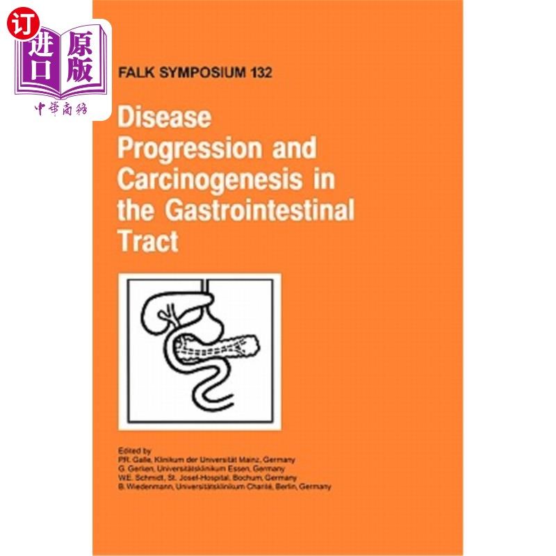 海外直订医药图书Disease Progression and Carcinogenesis in the Gastrointestinal Tract 胃肠道疾病进展与癌变