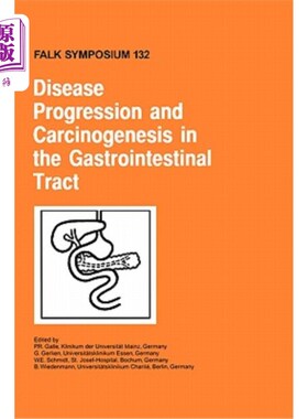 海外直订医药图书Disease Progression and Carcinogenesis in the Gastrointestinal Tract 胃肠道疾病进展与癌变