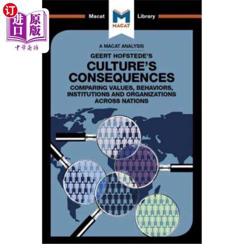 海外直订An Analysis of Geert Hofstede's Culture's Consequences: Comparing Values, Behavi 霍夫斯泰德的《文化的后果》