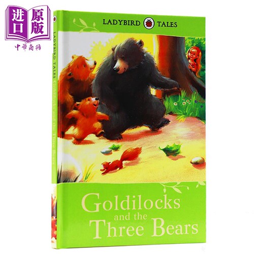 现货 英文原版 金发女孩和三只熊 Goldilocks and the Three Bears 英语启蒙认知 Ladybird经典童话故事精装图画书【中商原版】