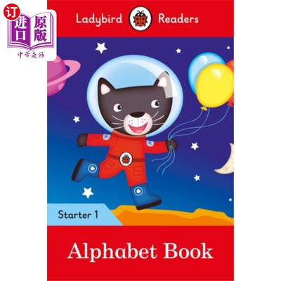 海外直订Alphabet Book - Ladybird Readers Starter Level 1 字母书-瓢虫读者入门一级