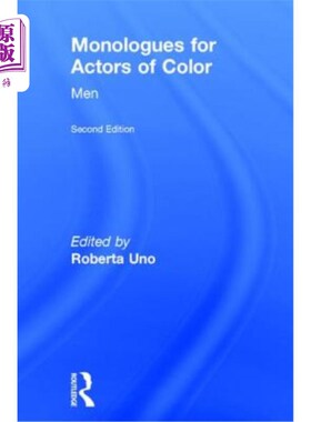 海外直订Monologues for Actors of Color: Men 有色人种演员独白:男人