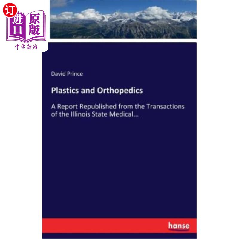 海外直订医药图书Plastics and Orthopedics 整形外科