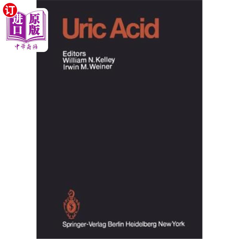 海外直订医药图书uric acid 尿酸