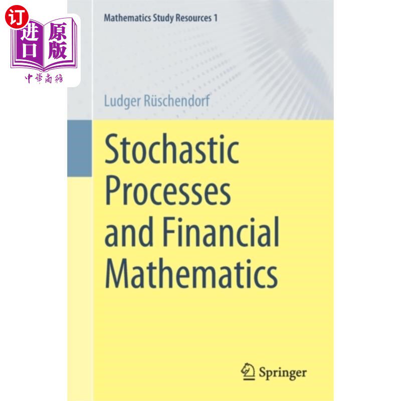 海外直订Stochastic Processes and Financial Mathematics 随机过程与金融数学