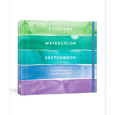 Everyday Watercolor Sketchbook 进口艺术 日常水彩速写本：提示和灵感【中商原版】