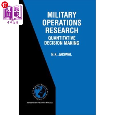 海外直订Military Operations Research: Quantitative Decision Making 军事作战研究:定量决策