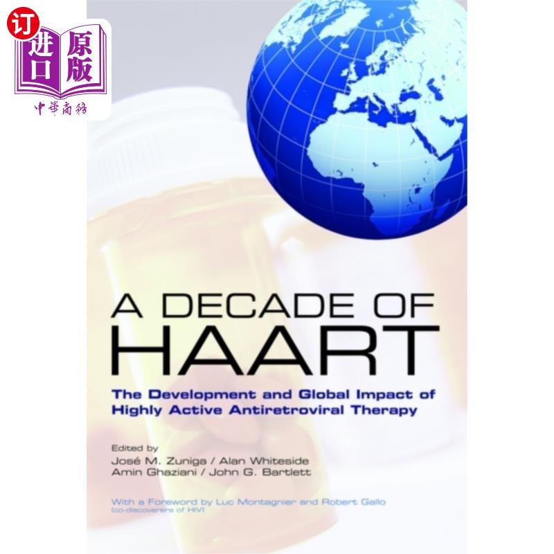 海外直订医药图书Decade of HAART 十年的鸡尾酒疗法