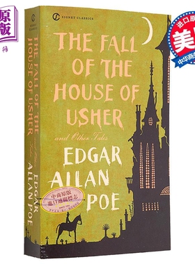 Signet 厄舍古屋的倒塌及其他故事 The Fall of the House of Usher 英文原版 Edgar Allan Poe 爱伦坡【中商原版】
