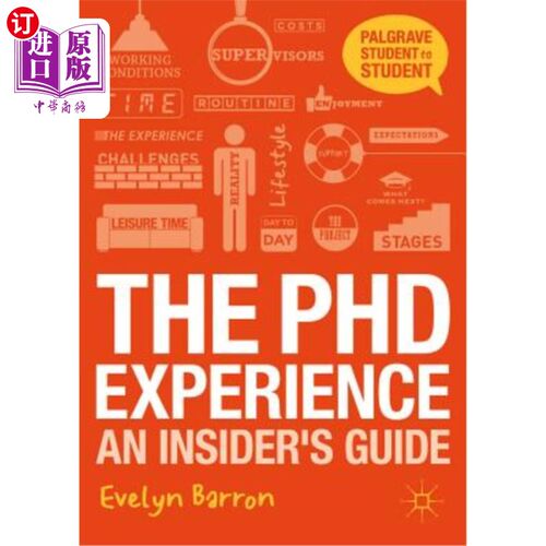 海外直订The PhD Experience: An Insider's Guide 博士经历：内部人士的指南